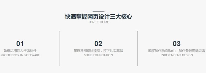 廈門網(wǎng)頁(yè)制作精品課程